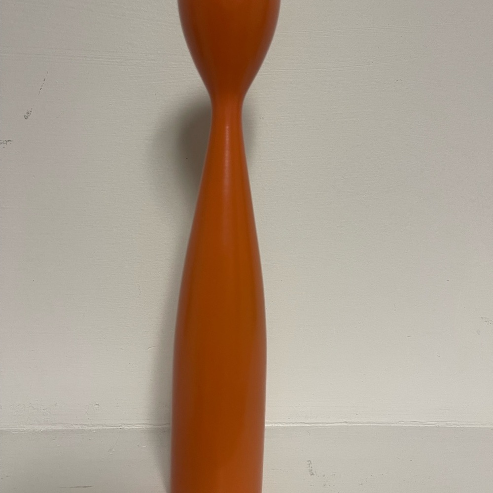 Vintage Danish Midcentury Modern candleholder. Minimalist design